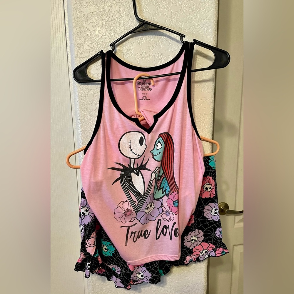 Nightmare before Christmas pj set